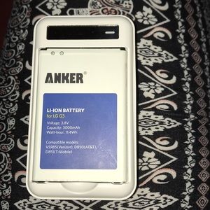 ANKER wall charger w/ battery